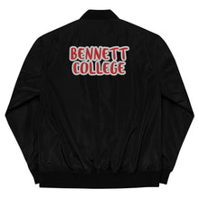 Load image into Gallery viewer, Premium Red & White Bennett Bomber Jacket