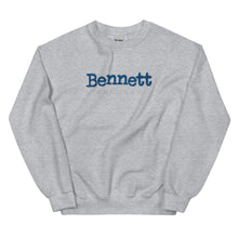 Load image into Gallery viewer, Unisex Sweatshirt Embroidered Bennett College