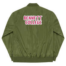 Load image into Gallery viewer, Pink &amp; Green Premium Bomber Jacket
