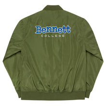 Load image into Gallery viewer, Been There Bennett College Bomber Jacket Fall 2022
