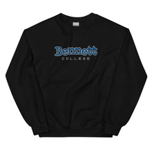 Load image into Gallery viewer, Unisex Sweatshirt Embroidered Bennett College
