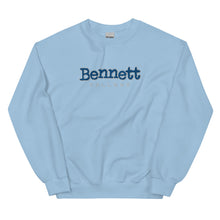 Load image into Gallery viewer, Unisex Sweatshirt Embroidered Bennett College
