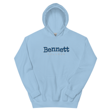 Load image into Gallery viewer, Bennett Embroidered  Unisex Hoodie

