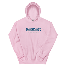 Load image into Gallery viewer, Bennett Embroidered  Unisex Hoodie
