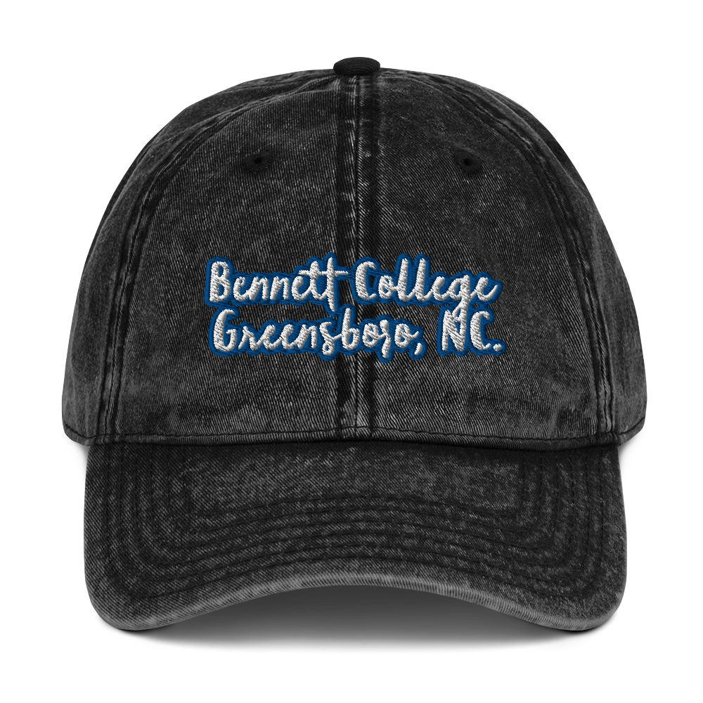Bennett College Vintage Cotton Twill Cap