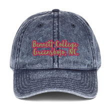 Load image into Gallery viewer, Vintage  Bennett College Cotton Twill Cap
