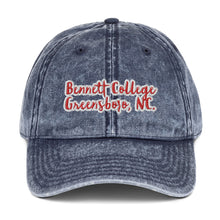 Load image into Gallery viewer, Vintage Bennett College  Cotton Twill Cap
